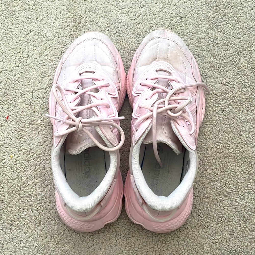 Pink Adidas Ozweego Womens 8